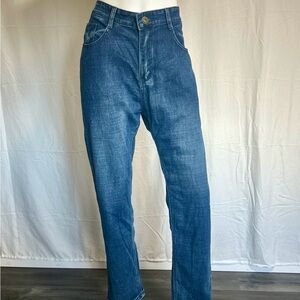 NWT Wthinlee Men’s Blue Jeans 34x40 Cotton Blend Straight Fit New With Tags